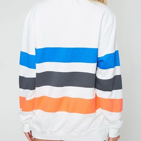 🍊Last 1! Oversized Color Block Sweatshirt - Picture 7 of 8